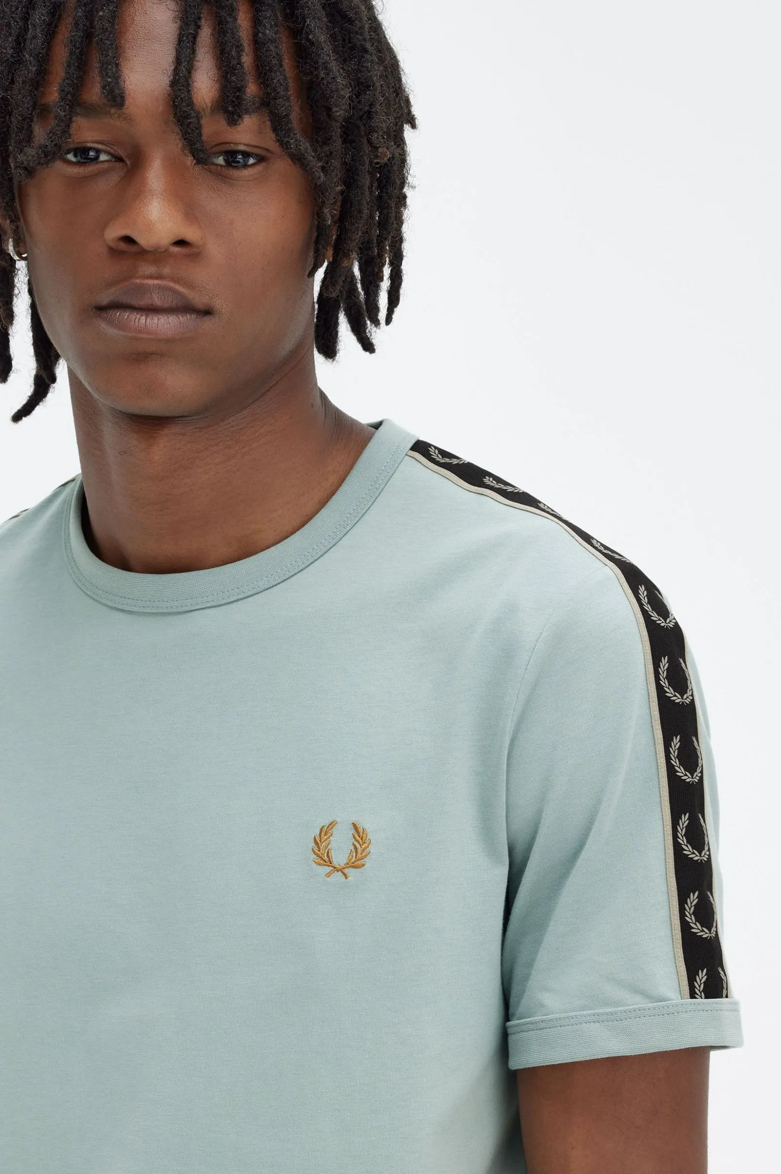 Camiseta Ringer con cinta en contraste