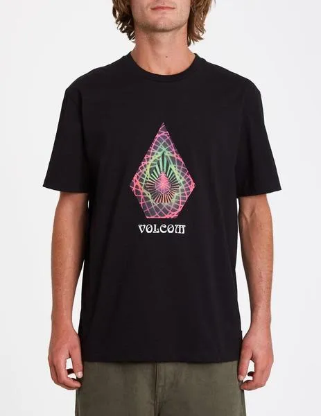 CAMISETA VOLCOM STAR SHIELDS STONE  BLACK