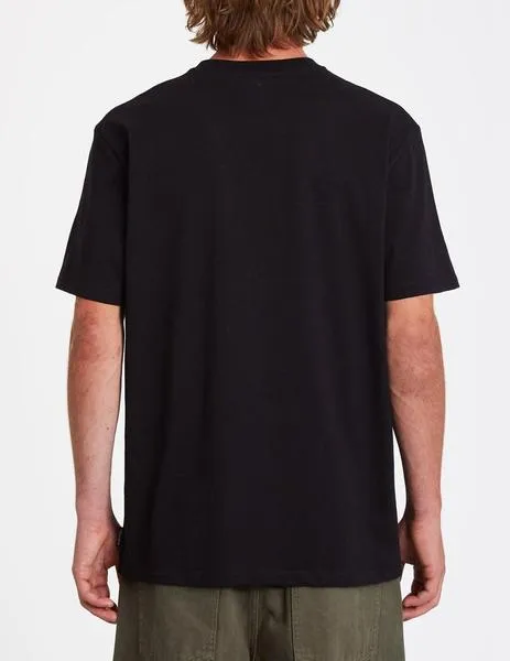 CAMISETA VOLCOM STAR SHIELDS STONE  BLACK