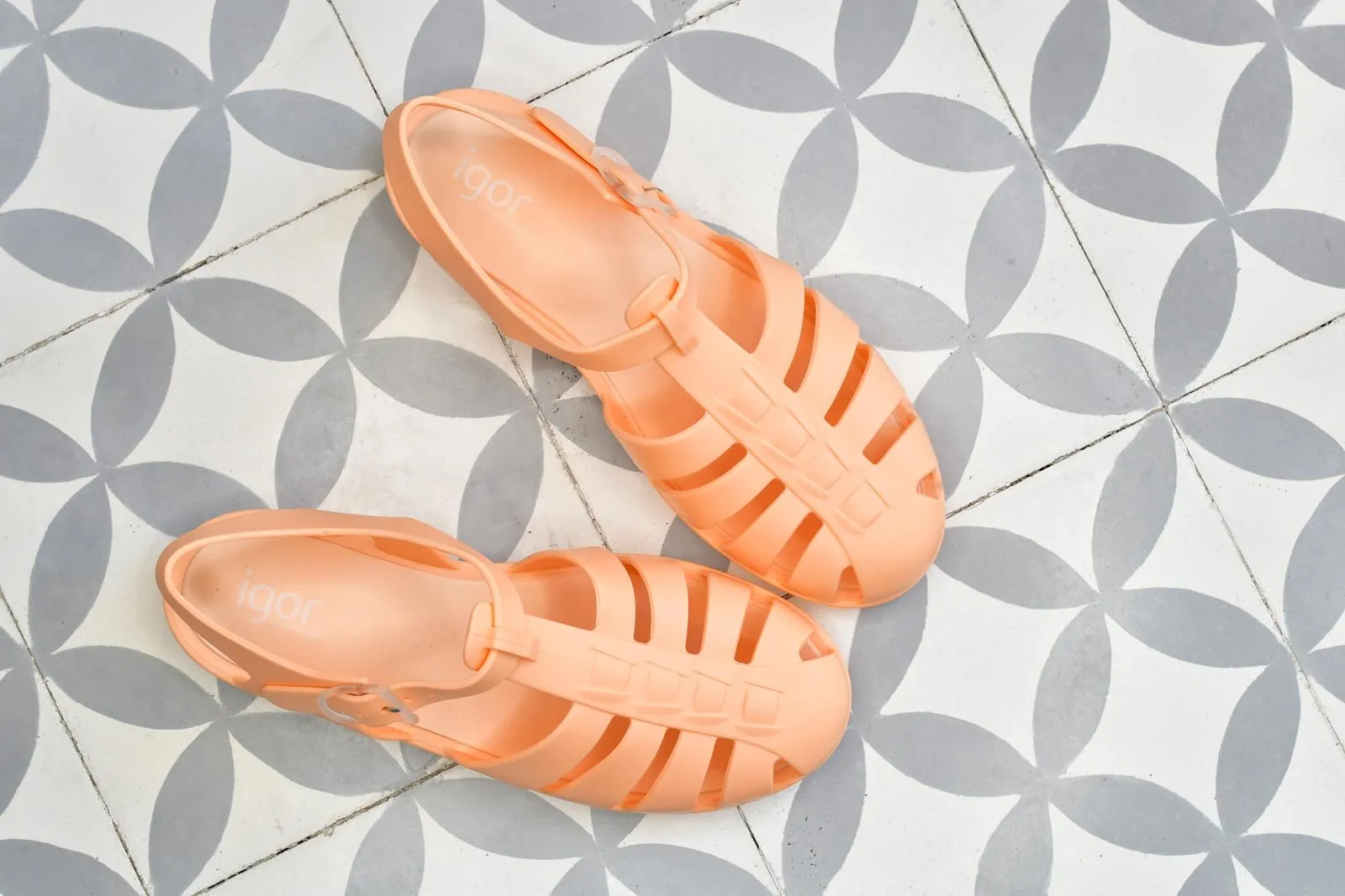 Cangrejera IgorShoes Biarritz Mate Apricot