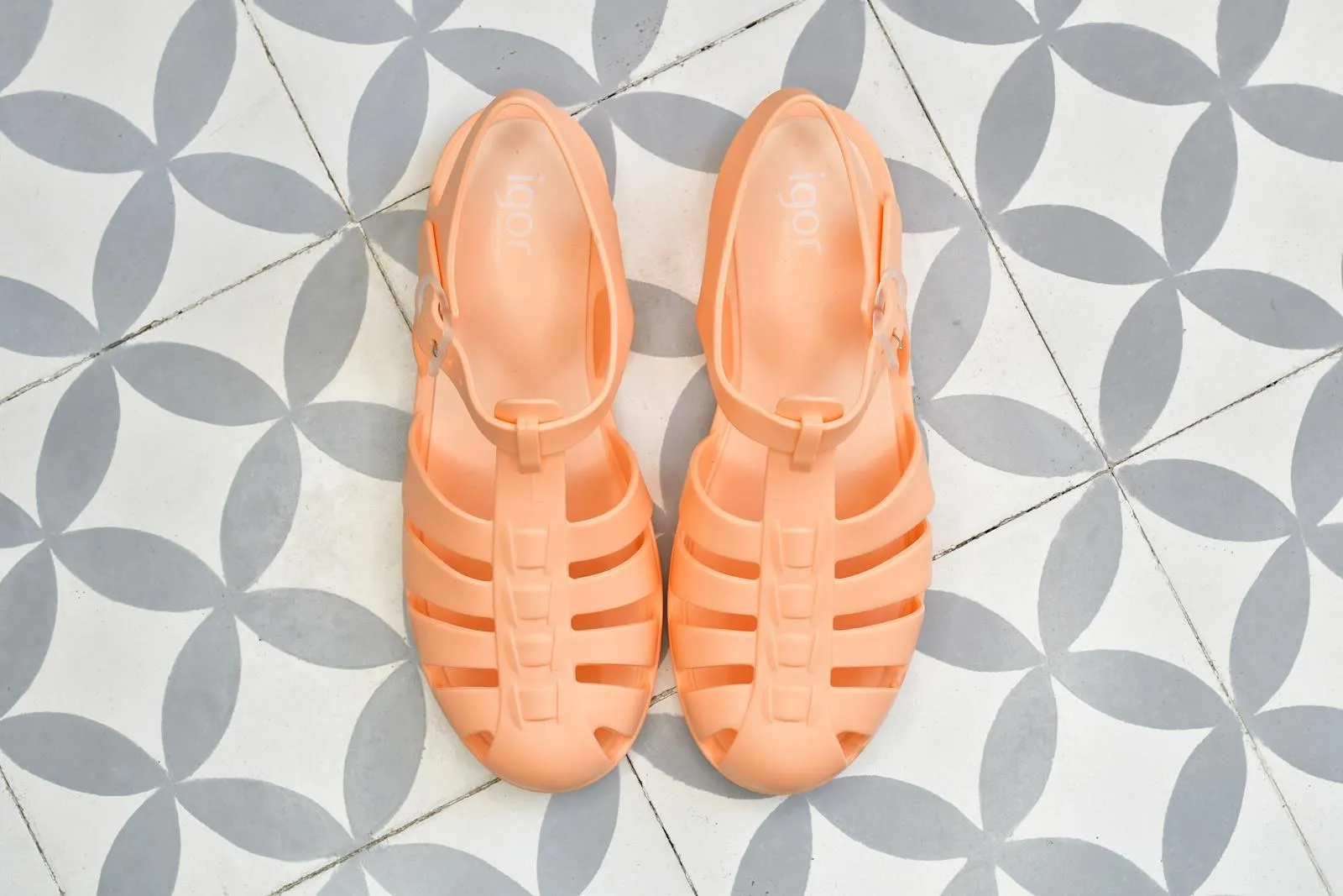 Cangrejera IgorShoes Biarritz Mate Apricot