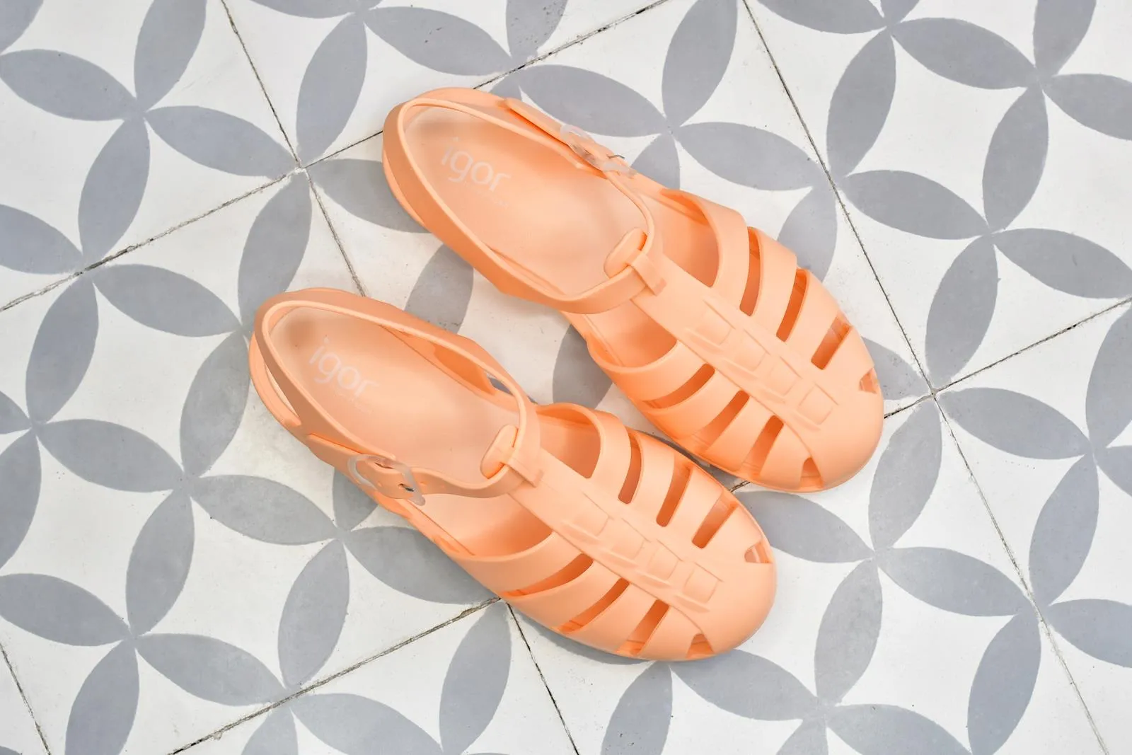 Cangrejera IgorShoes Biarritz Mate Apricot