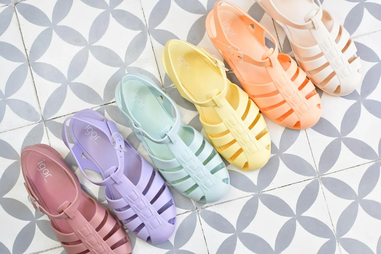 Cangrejera IgorShoes Biarritz Mate Apricot