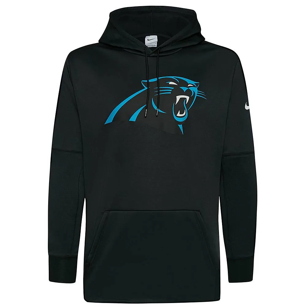 CAROLINA PANTHERS NFL NIKE LOGO THERMA HOMBRE SUDADERA CON CAPUCHA NKAQ00A77CM9