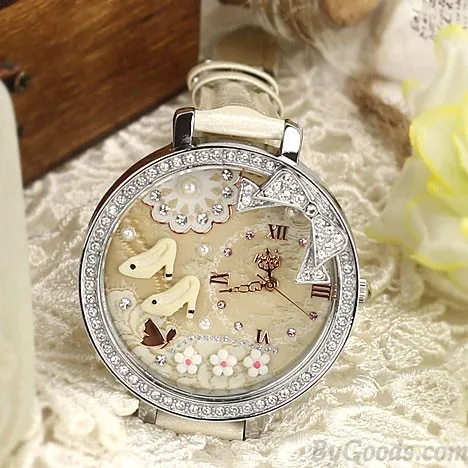 Cartoon Cute Princess living Fimo watch