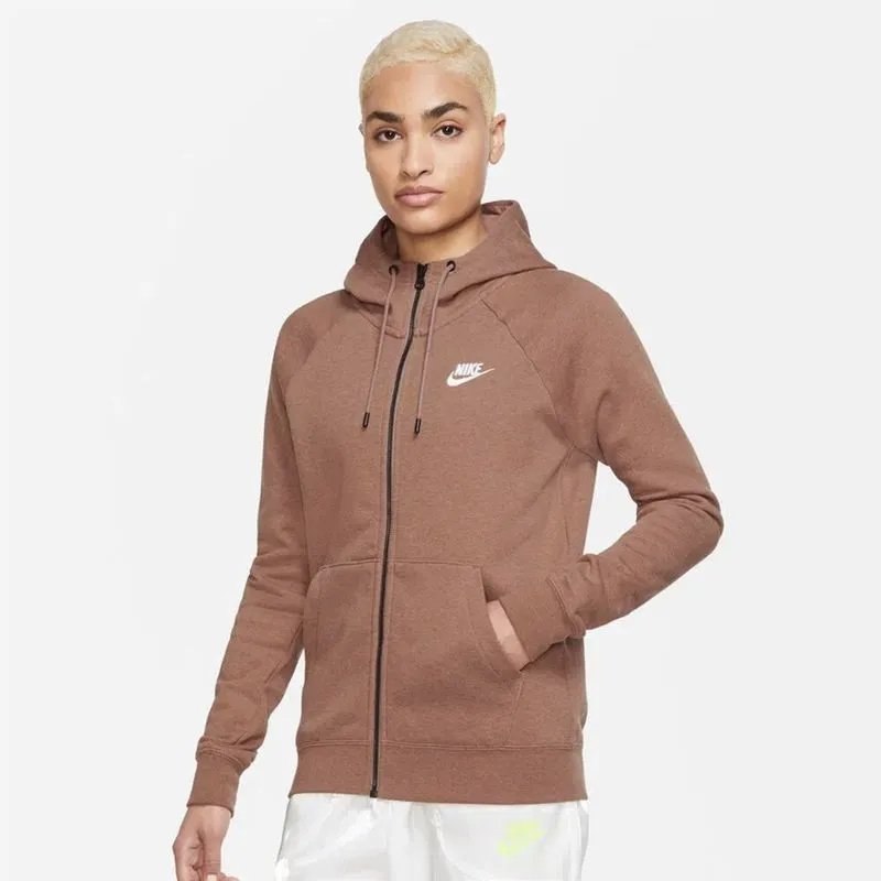 Casaca Urbanas Mujer Nike Essential Flc Fz Hoodie