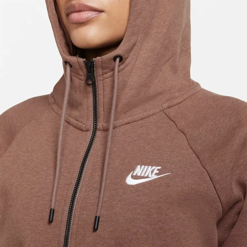 Casaca Urbanas Mujer Nike Essential Flc Fz Hoodie