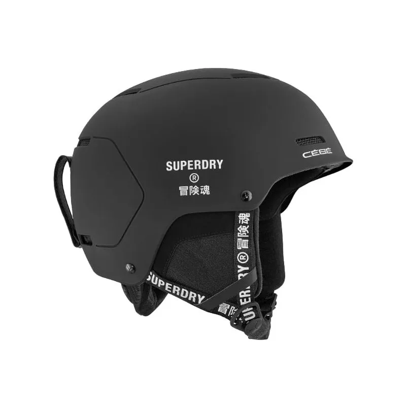 Casco de esquí Cébé Pow X Superdry (Negro)