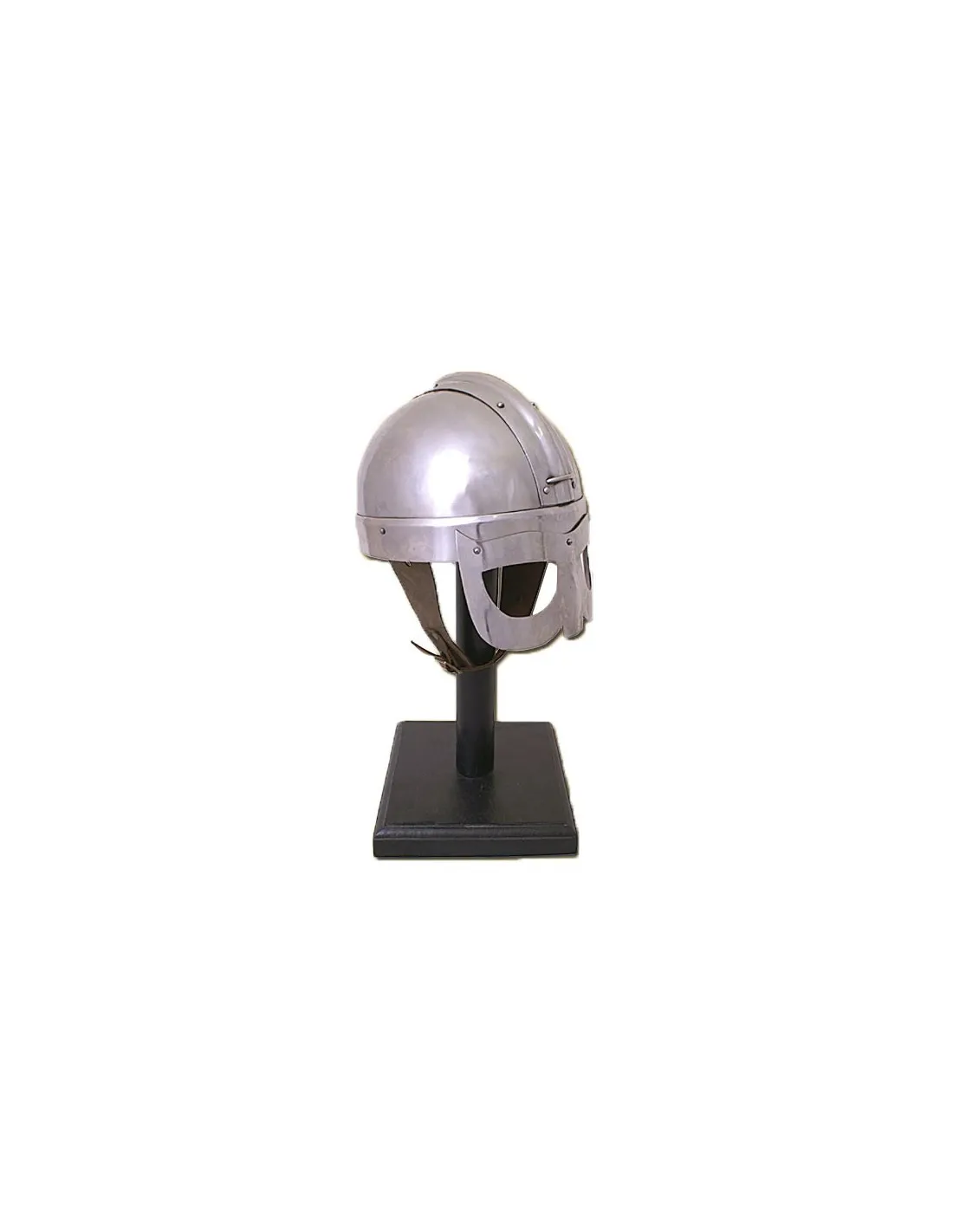 Casco vikingo con antifaz