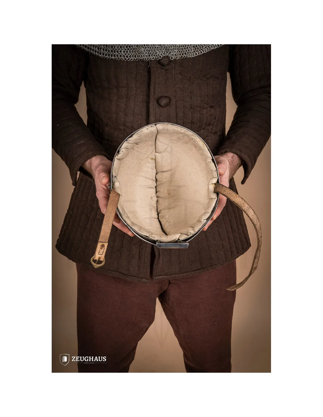 Casco Vikingo Spangenhelm en acero pulido