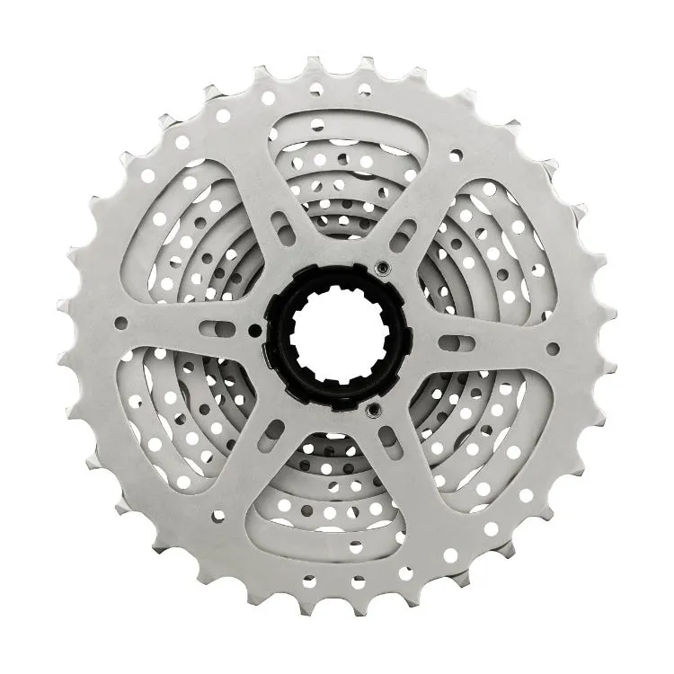 Cassette de piñones MTB Plata de 9 velocidades Shimano Altus