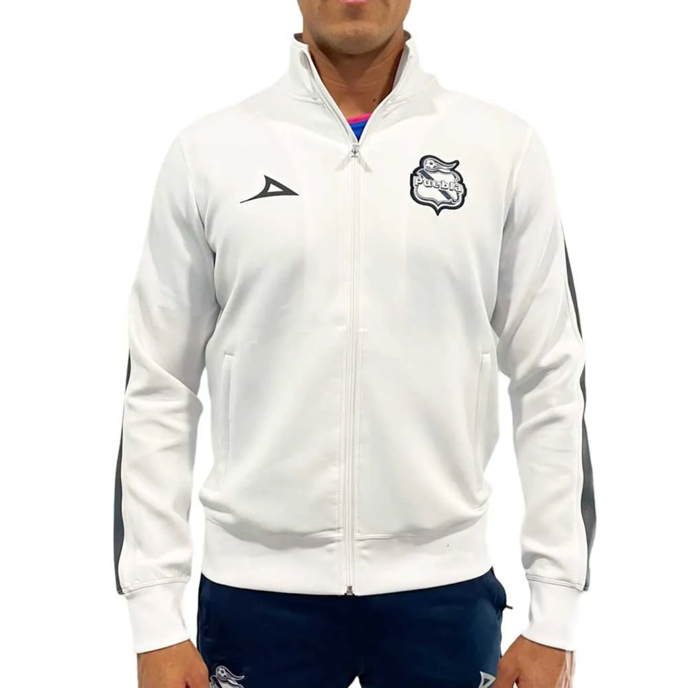 CHAMARRA PIRMA HOMBRE CONCENTRACION CLUB PUEBLA 2425 BRANCO