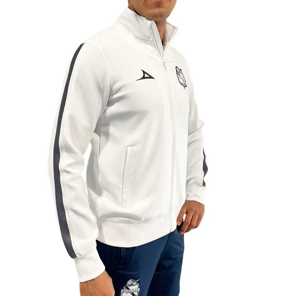 CHAMARRA PIRMA HOMBRE CONCENTRACION CLUB PUEBLA 2425 BRANCO