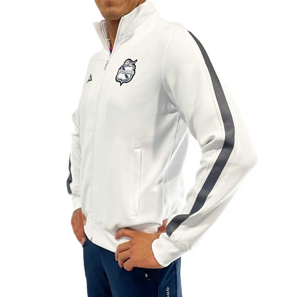 CHAMARRA PIRMA HOMBRE CONCENTRACION CLUB PUEBLA 2425 BRANCO