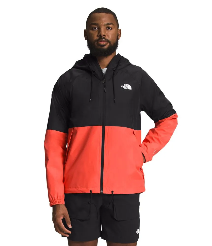 Chaqueta Antora Rain Hoodie Negra/Naranja Hombre The North Face