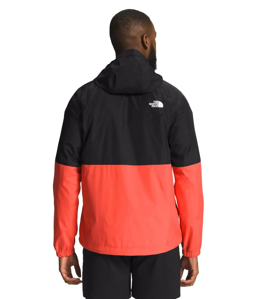 Chaqueta Antora Rain Hoodie Negra/Naranja Hombre The North Face