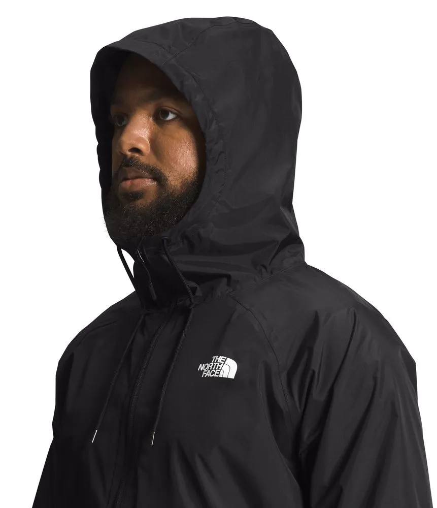 Chaqueta Antora Rain Hoodie Negra/Naranja Hombre The North Face
