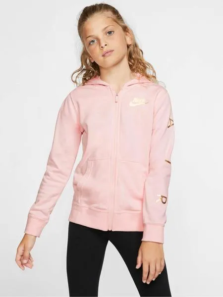 chaqueta nike air rosa niña