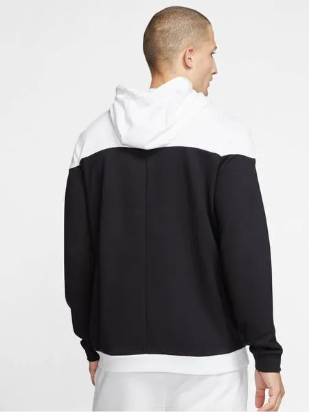 chaqueta nike blanco/negro hombre