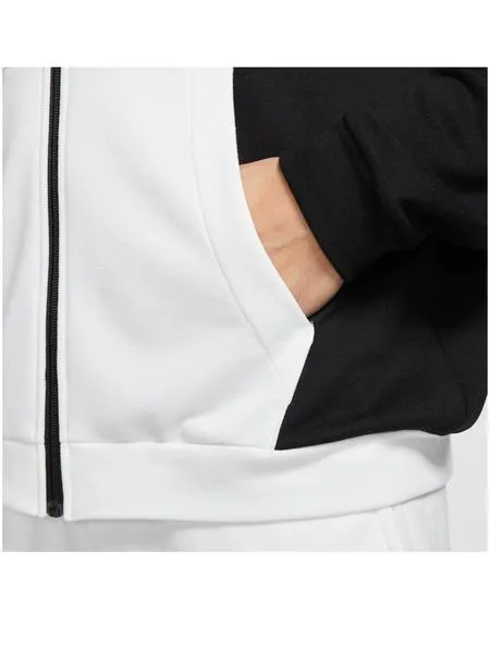 chaqueta nike blanco/negro hombre