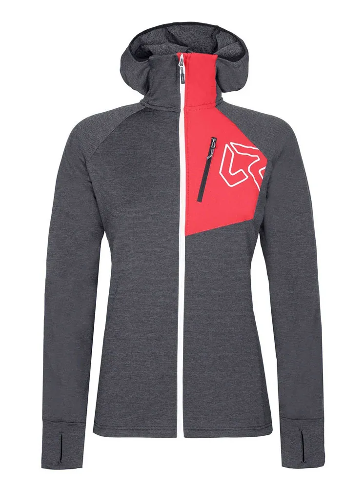 Chaqueta rock experience Copperhead Hoodie FZ Fleece W