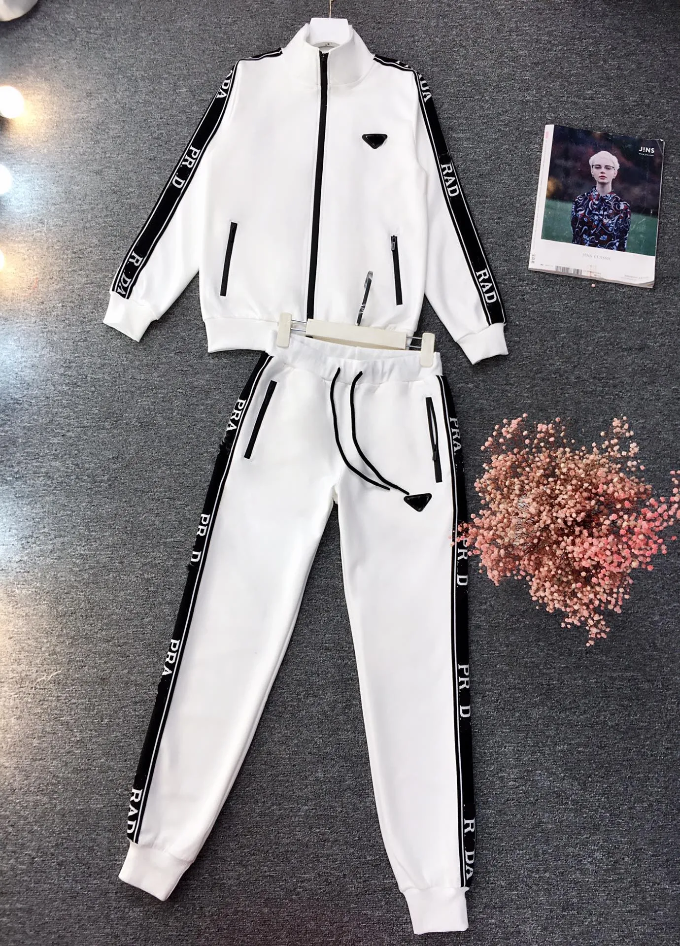 Chándales de diseñador para hombre Chaqueta para mujer Trajes de pista de diseñador Trajes de mujer Trajes de sudor Pantalones d