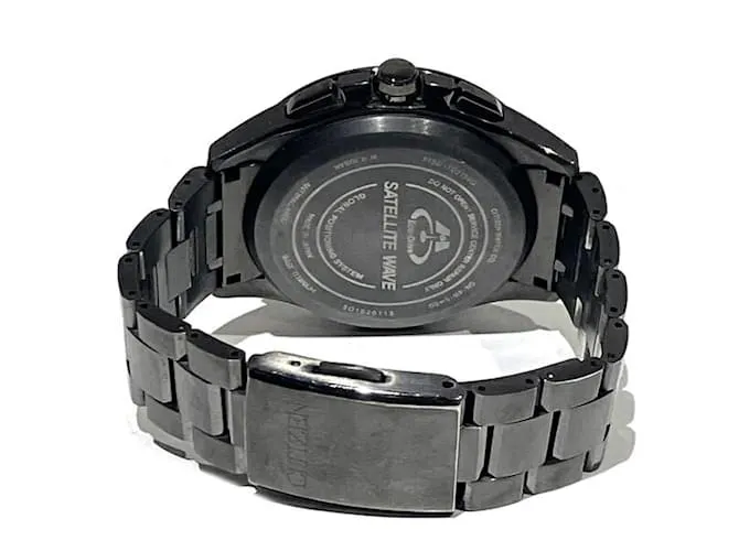 CITIZENS OF HUMANITY RELOJ SOLAR RADIO CITIZEN ATTESA F150T021590 CON ESFERA NEGRA 