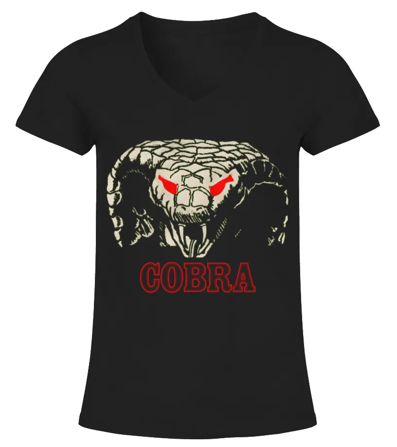 Cobra (1986) BK 003 Camiseta cuello pico Mujer
