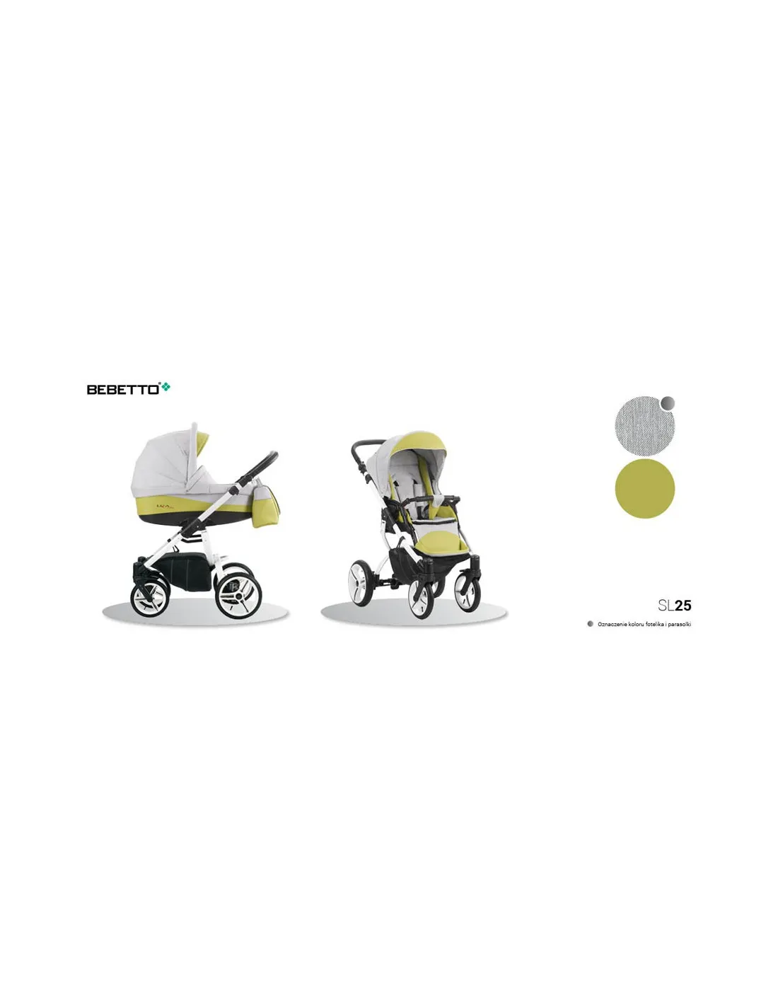 Coche de bebé duo Luca de Bebetto