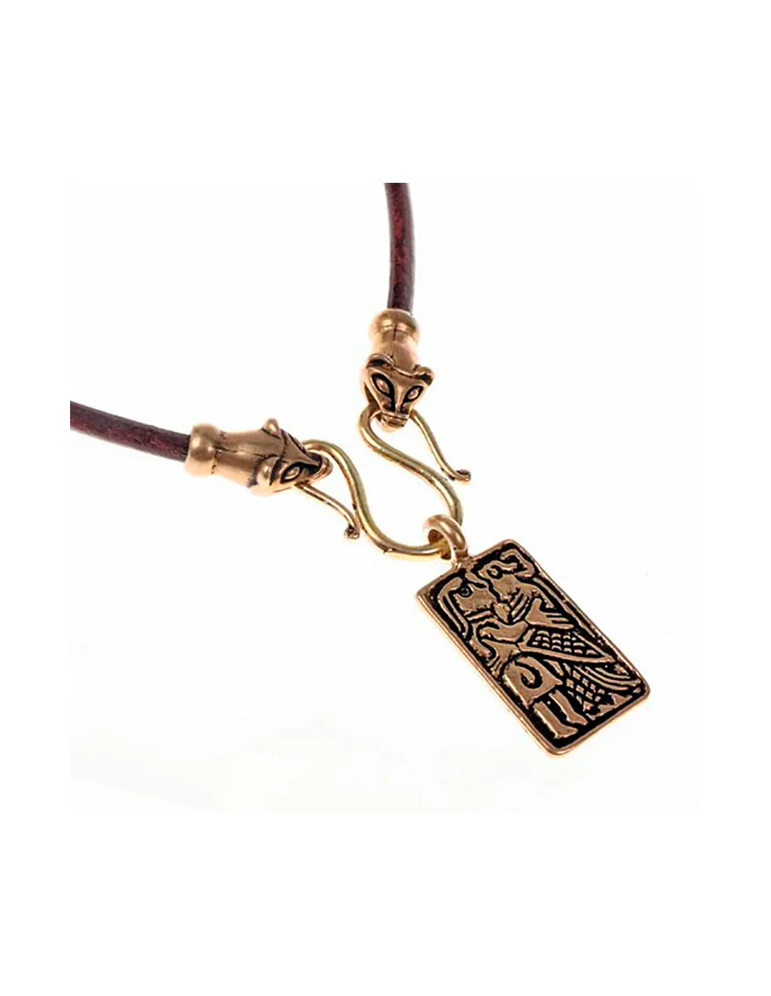 Colgante amuleto vikingo con Guldgubbe