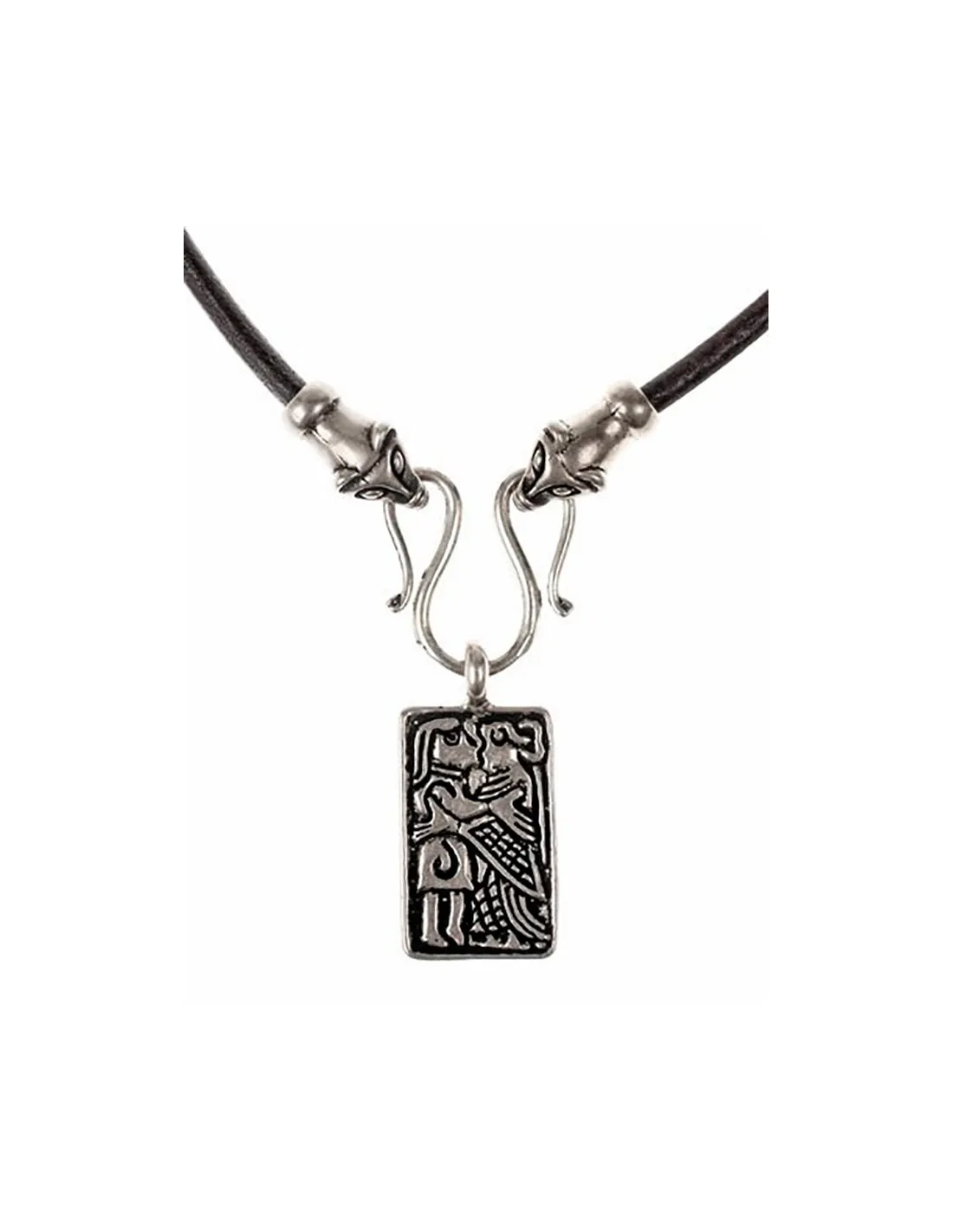 Colgante amuleto vikingo con Guldgubbe