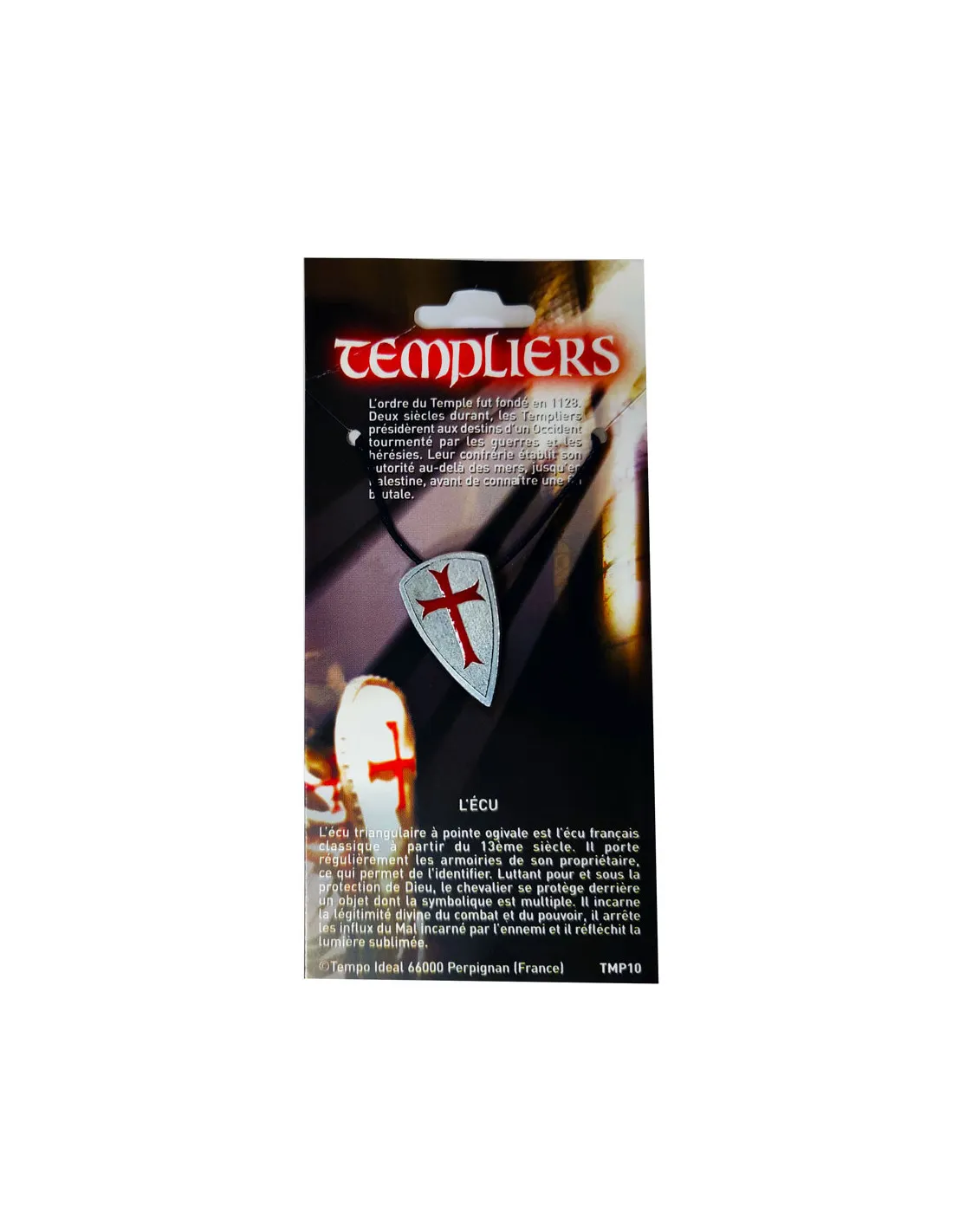 Colgante escudo Templario 1