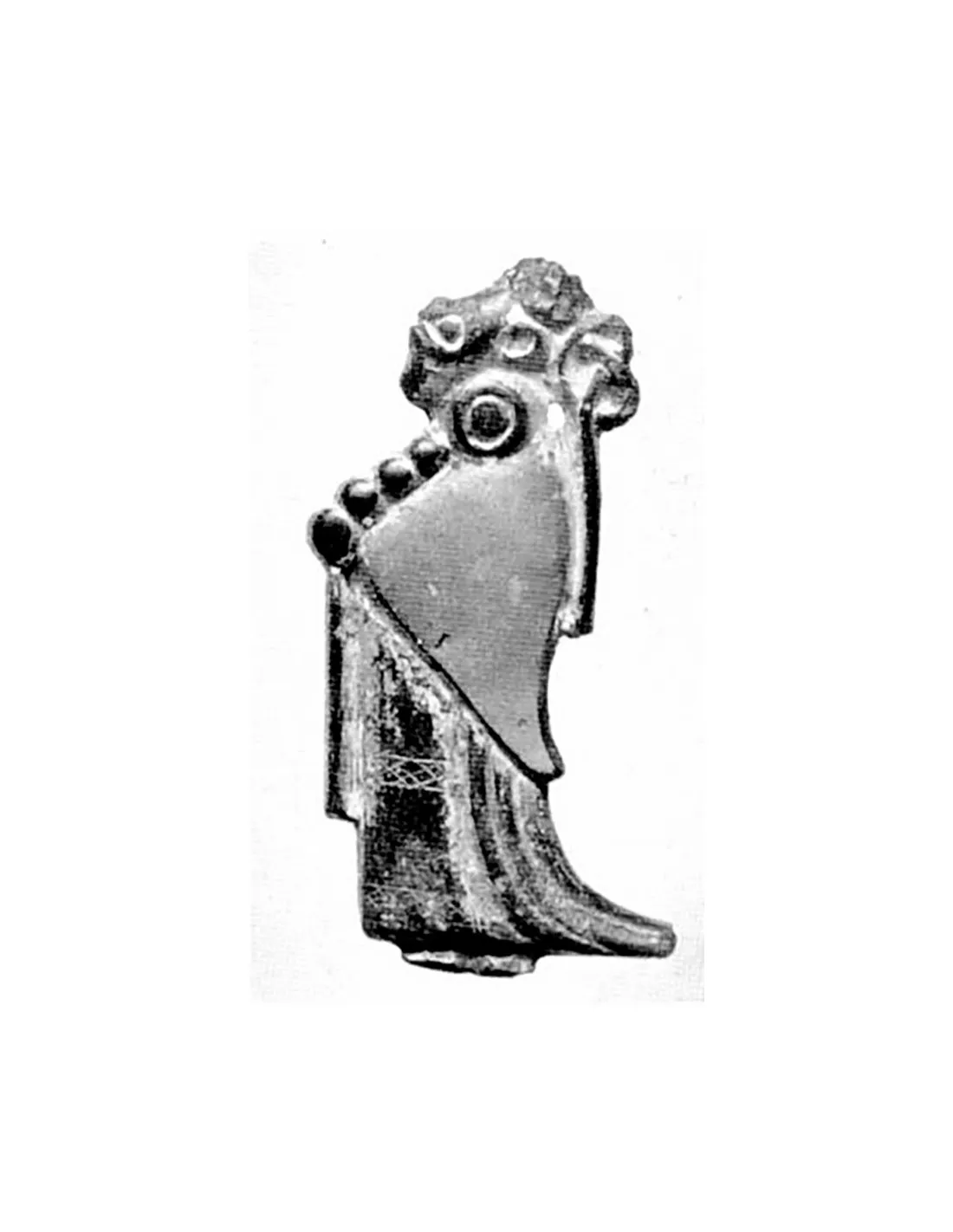 Colgante vikingo amuleto de Valkiria
