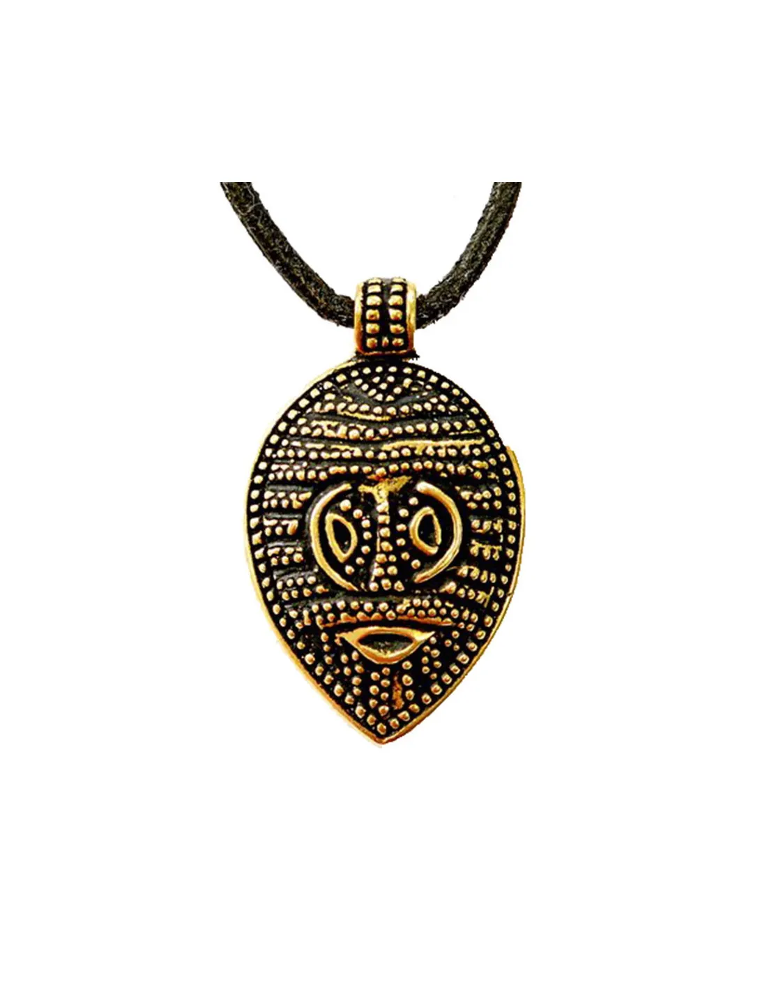 Colgante vikingo máscara de Gotland