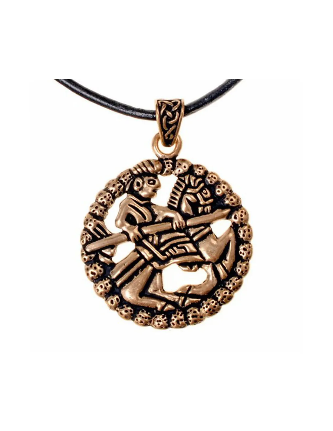 Colgante y amuleto Vikingo Caballero de Gokstad