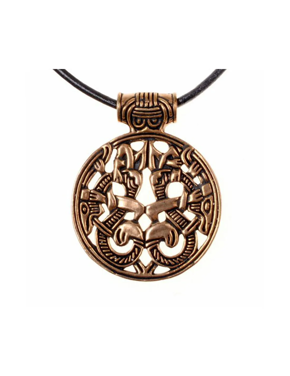 Colgante y amuleto vikingo Vårby, siglo IX
