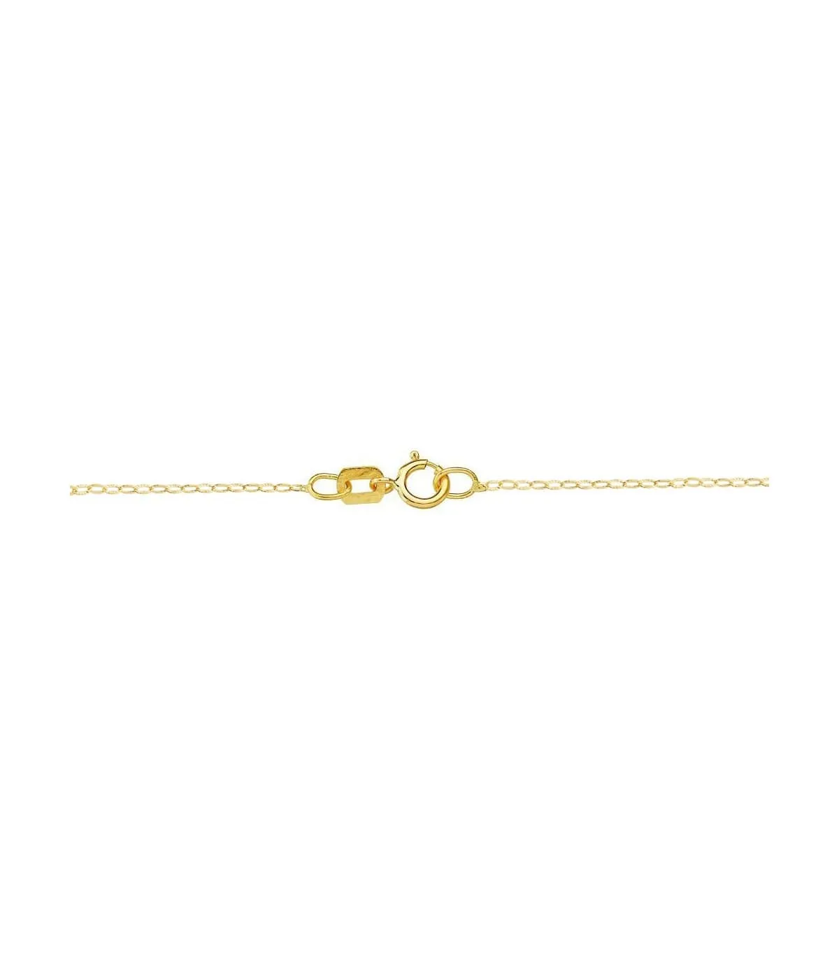 Collar Alianzas Entrelazadas Oro bicolor 18K