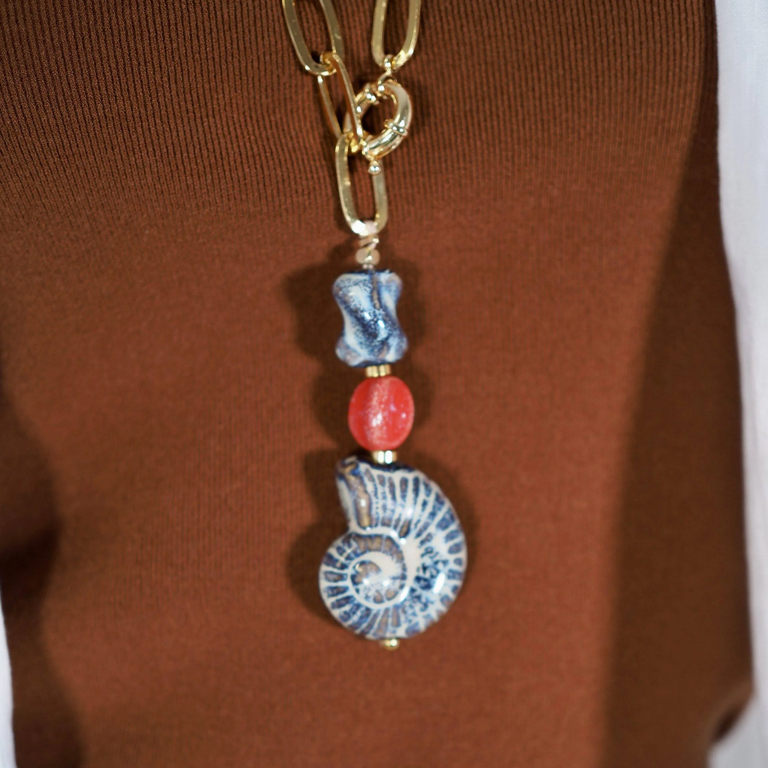 Collar Cerámica Mar