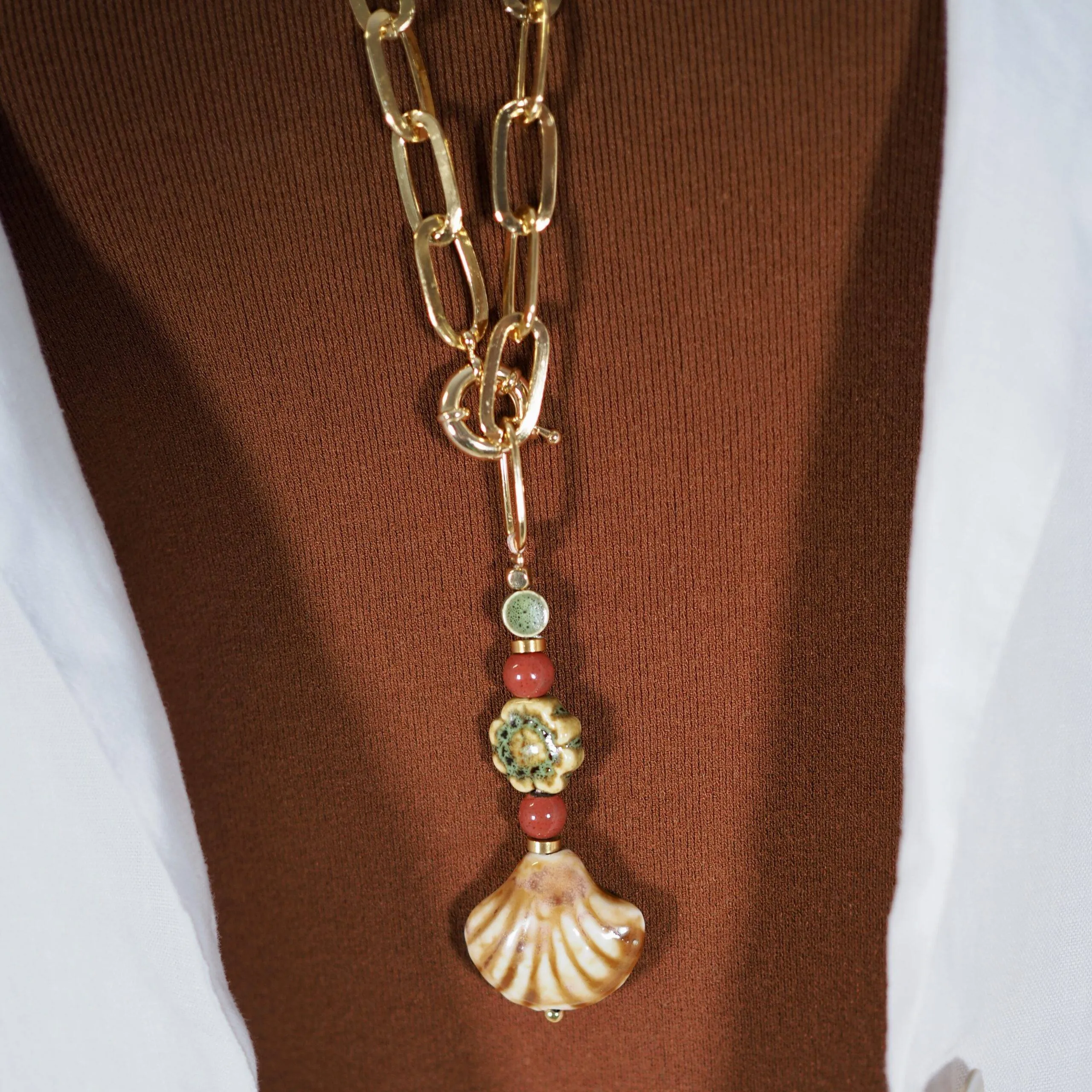 Collar Cerámica Mar