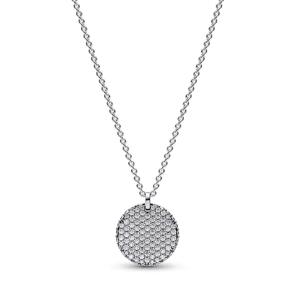Collar Circulo en Pave 392632C01