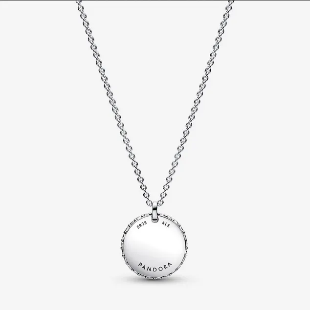 Collar Circulo en Pave 392632C01