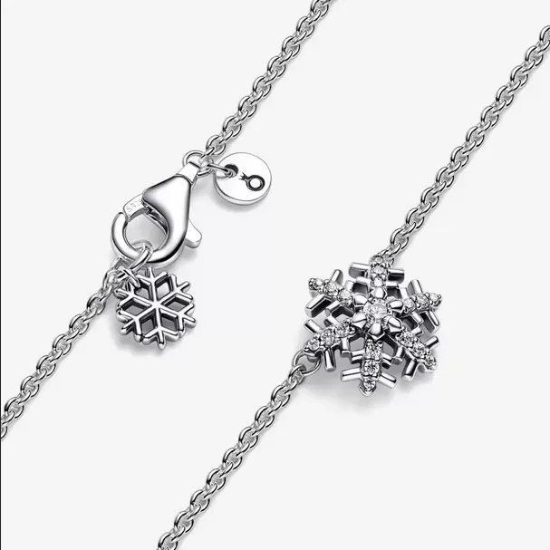 Collar Copo de Nieve Brillante 392371C01