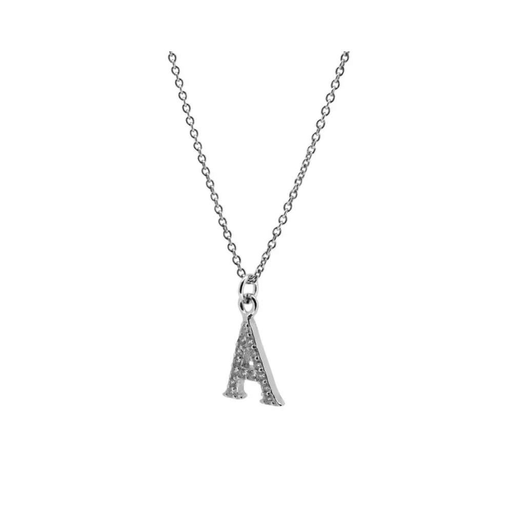 Collar Letra Circonitas