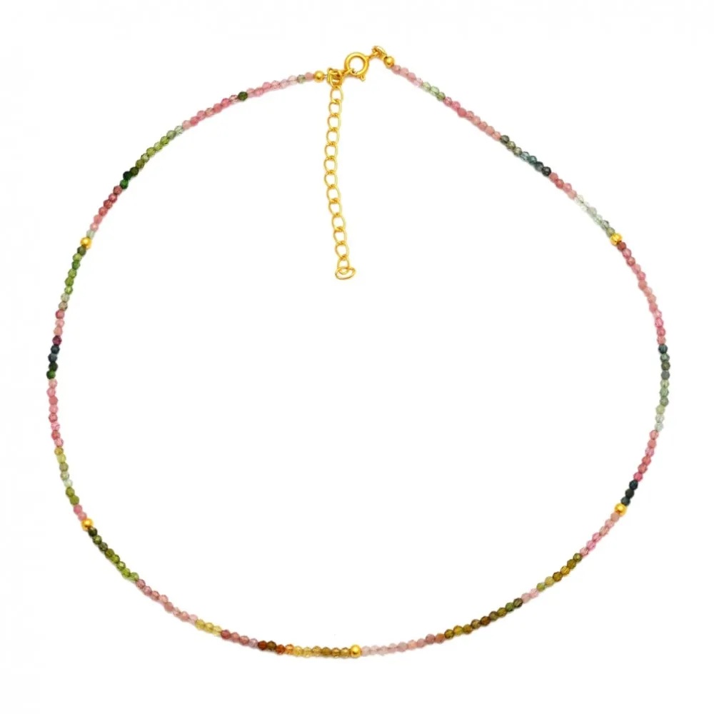 Collar Line Turmalina Oro