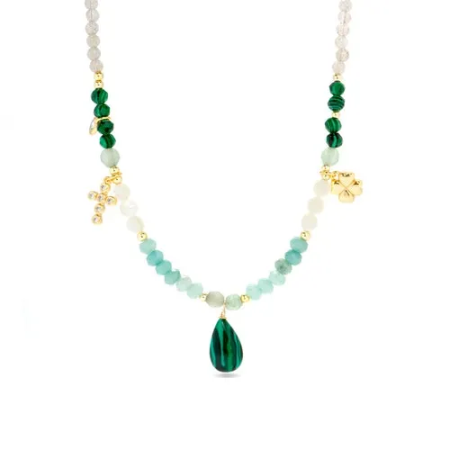 Collar Miya Tonos Verdes
