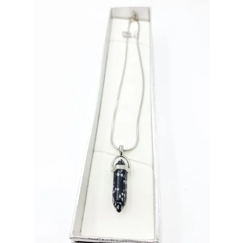 Collar Pendulo Piedra natural gema chakra