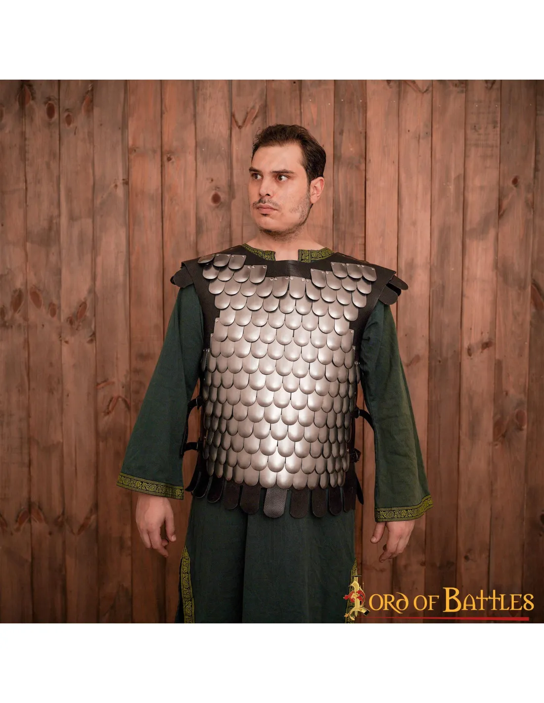 Coraza de escamas guerrero vikingo, LARP