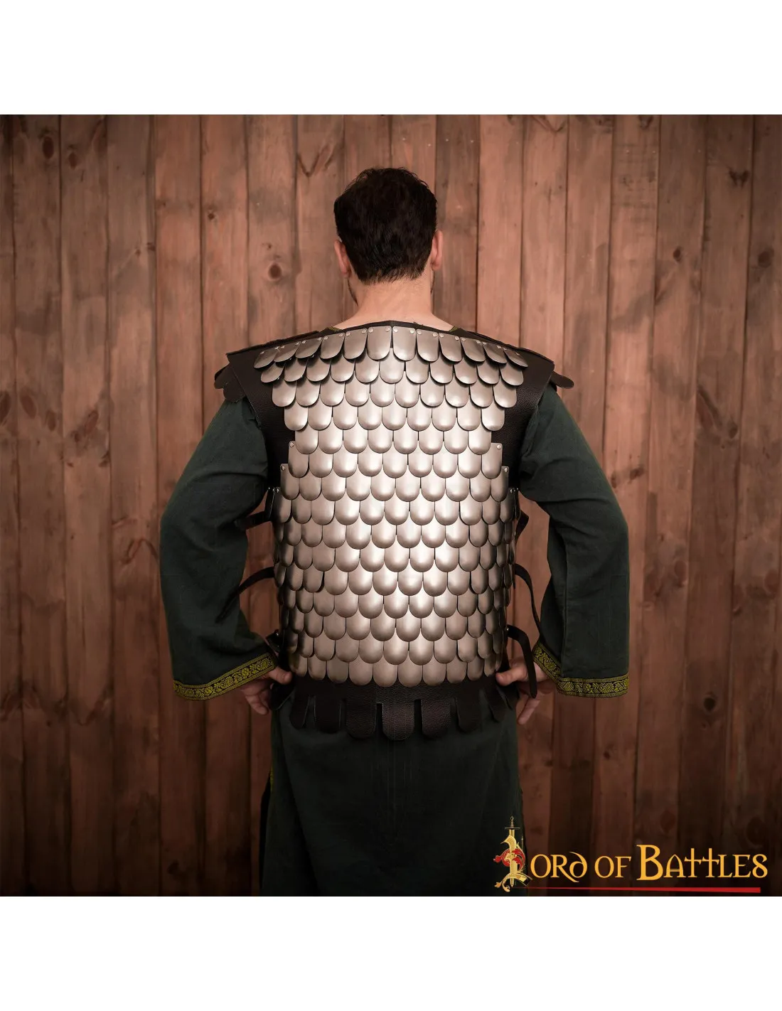 Coraza de escamas guerrero vikingo, LARP