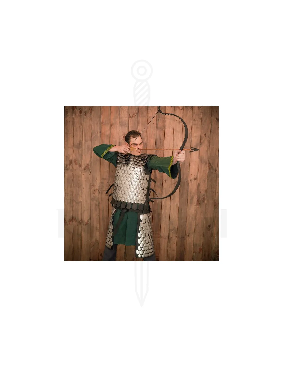 Coraza de escamas guerrero vikingo, LARP