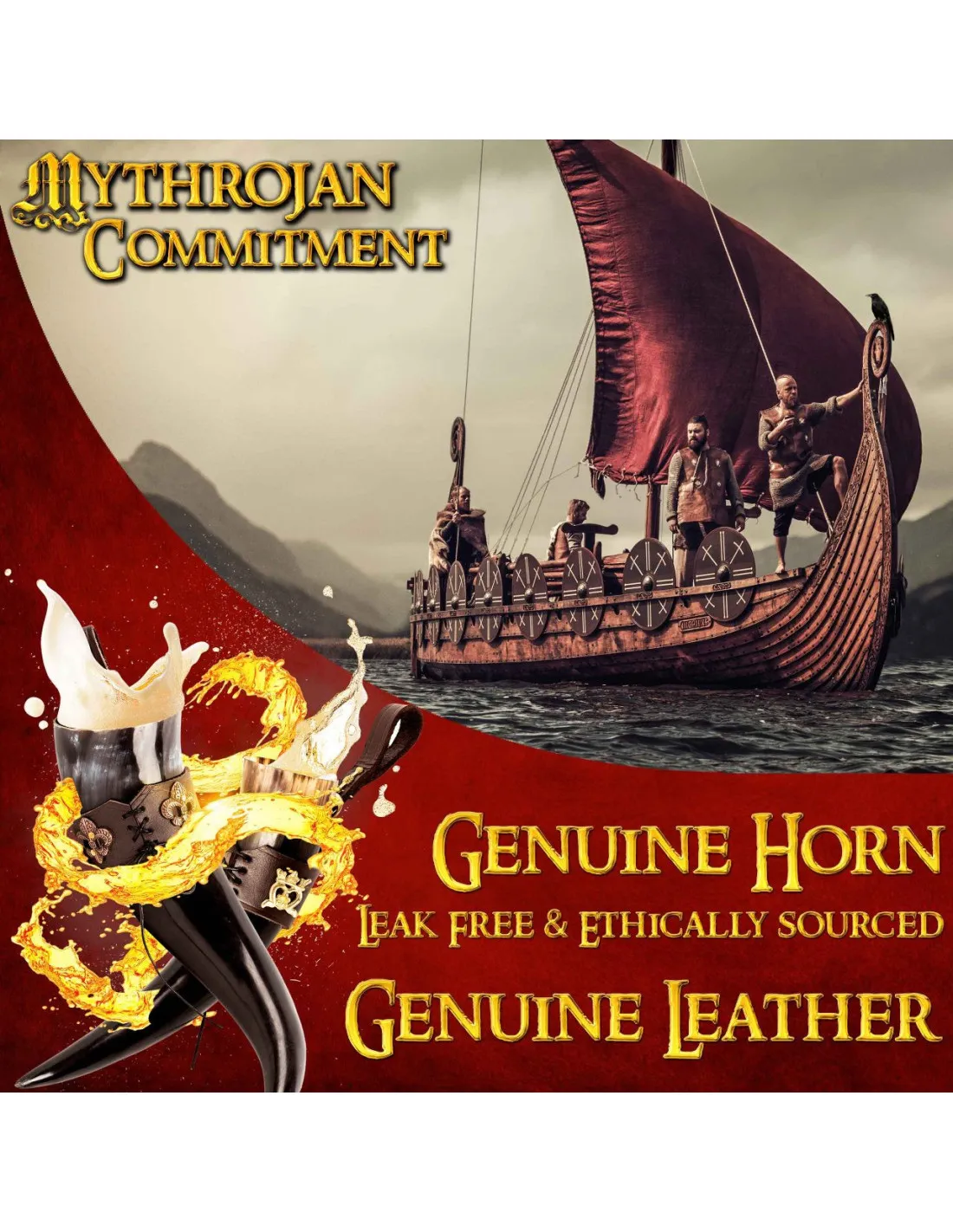 Cuerno Vikingo para Olaf (350. ml.)